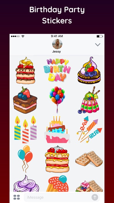 Happy Birthday Sticker 2018 screenshot 3