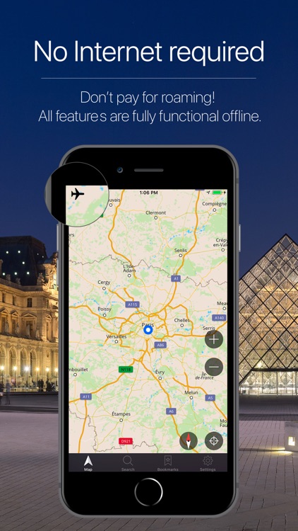 Paris Offline Navigation