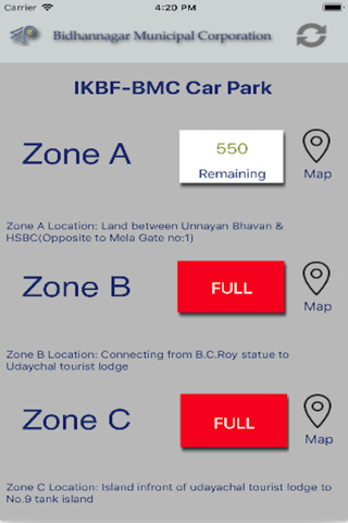IKBF-BMC Car Park screenshot 2