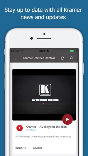 Kramer Channel Partner Central(圖4)-速報App