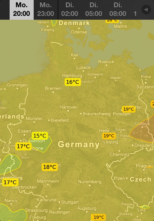 WeatherMap+ screenshot 2