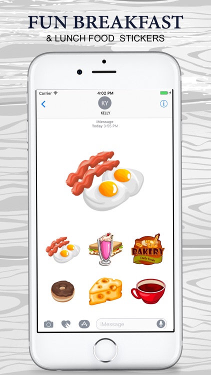 Fun Breakfast & Food Stickers