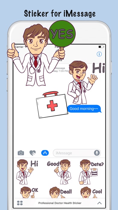 Pro Doctor Health Stickers screenshot 2