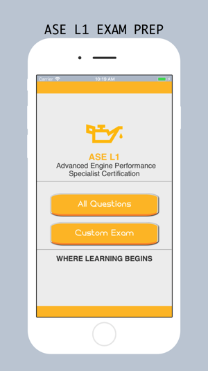 ASE L1 Test Prep 2018