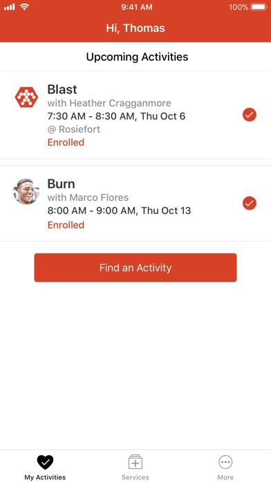 Bodymass Gym App screenshot 2