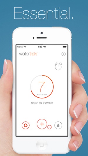 WaterTrakr // The Water Intake Tracker