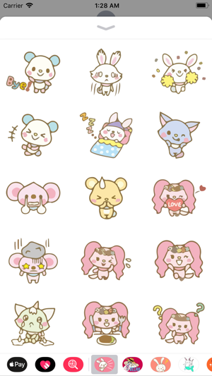 Bun Bun Emotes Sticker Pack IM(圖2)-速報App