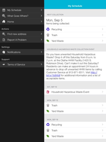 Olathe Trash Day screenshot 2