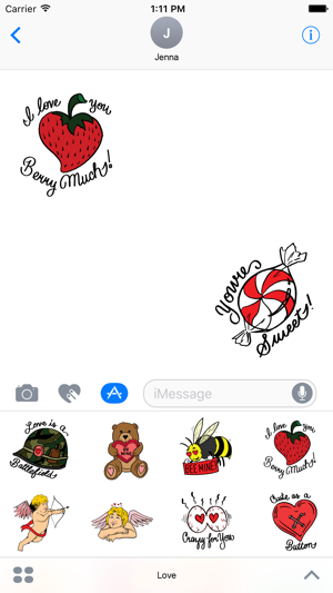 Love - Stickers Pack(圖2)-速報App