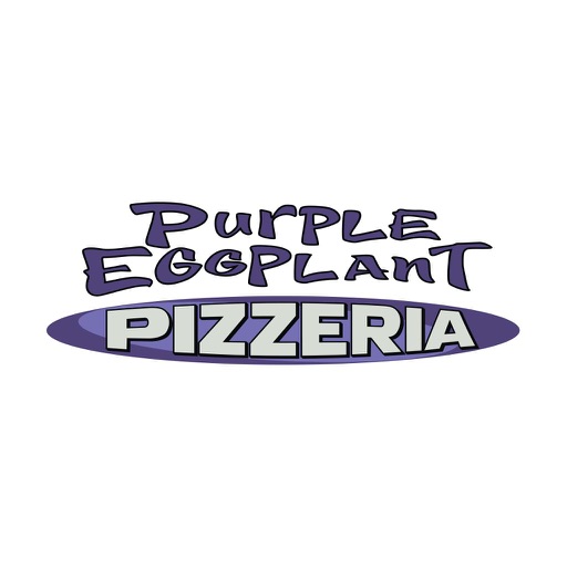 Purple Eggplant Pizza Icon