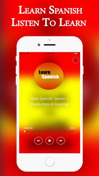 Learn Spanish: Listen To Learn screenshot 2