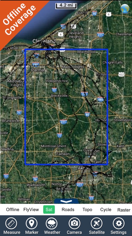 Cuyahoga Valley NP gps and outdoor map with Guide screenshot-4