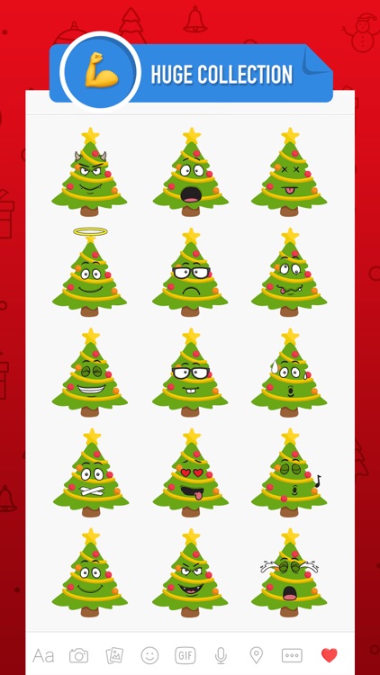 Christmas Emojis and Stickers