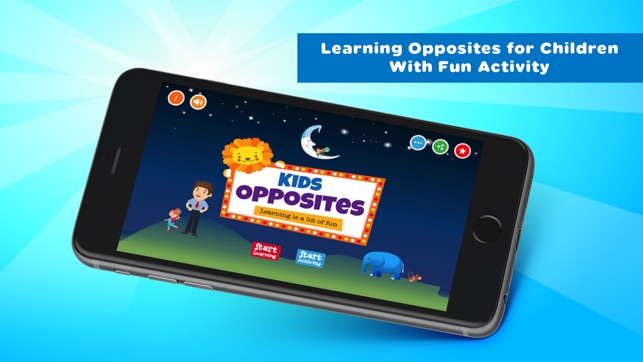 Learning Opposites for Kids