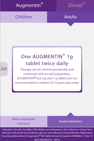 GSK Antibiotic Dosage App screenshot 3