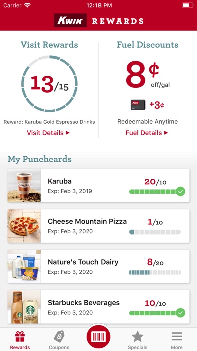 Kwik Rewards screenshot 2