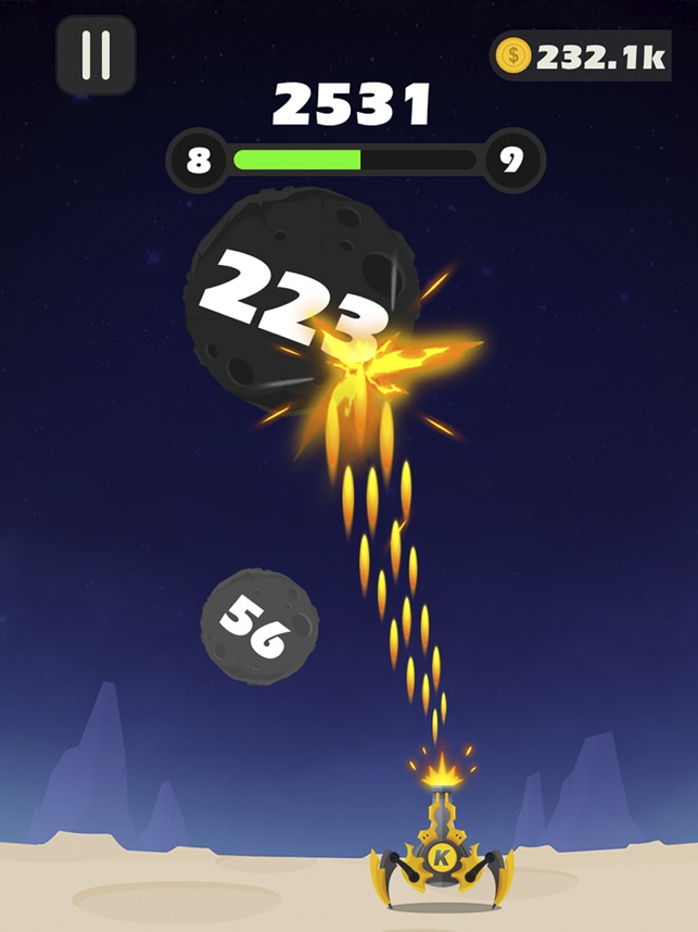 Balls Blast: Shoot & Hit game, game for IOS