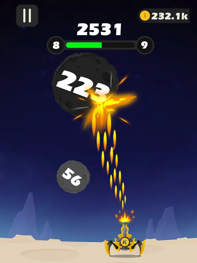 Balls Blast: Shoot & Hit game, game for IOS