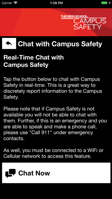 Campus Safety - The New School screenshot 3