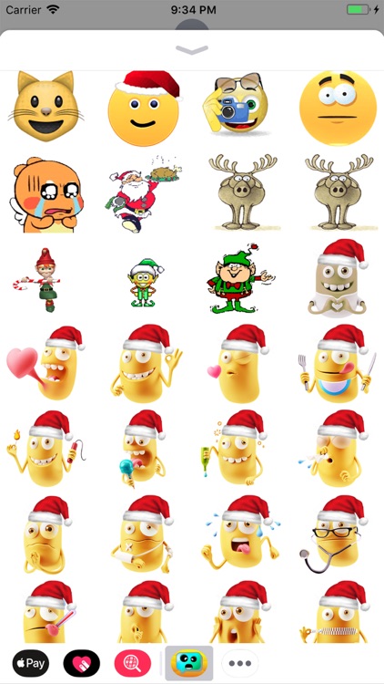 Cmoji - real xmas sticker pack screenshot-4