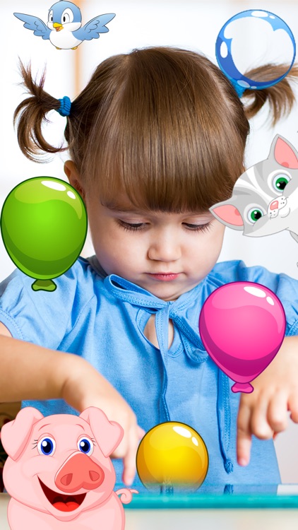Balloon Pop games for kids screenshot-4