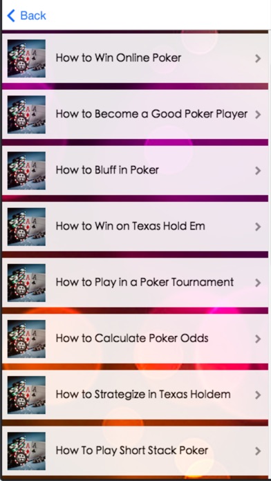 How to cancel & delete Poker Strategy - Improve Your Skills from iphone & ipad 3