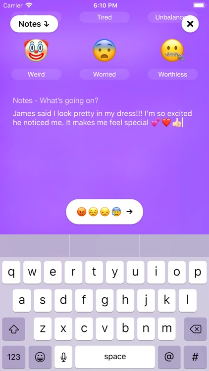 Mood App - Journal