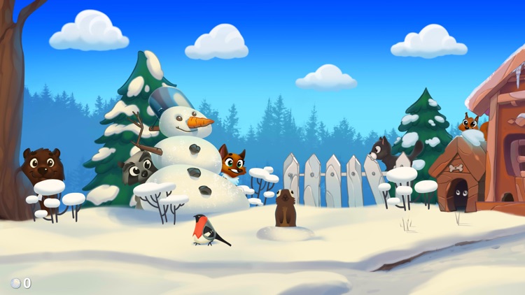 Snowball Fights with Funny Animals