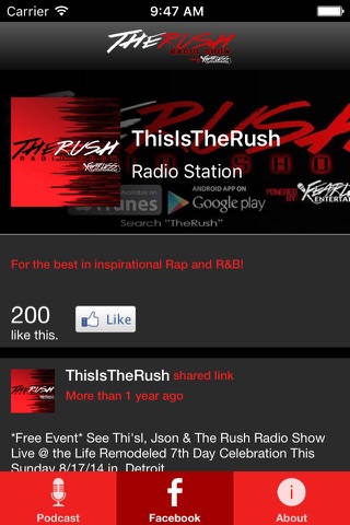 The Rush App screenshot 3