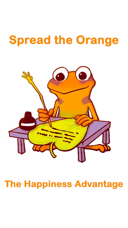 Orange Frog Sticker Pack