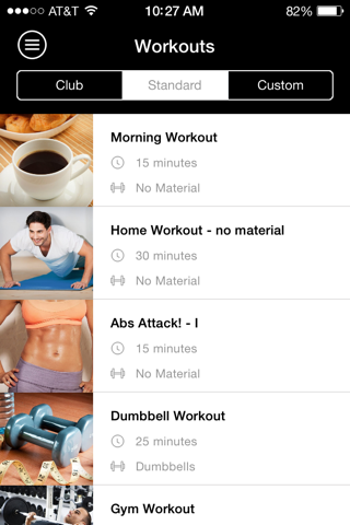 Fitnessentiel Coaching App - náhled