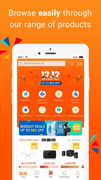Shopee MY: 12.12 Birthday Sale