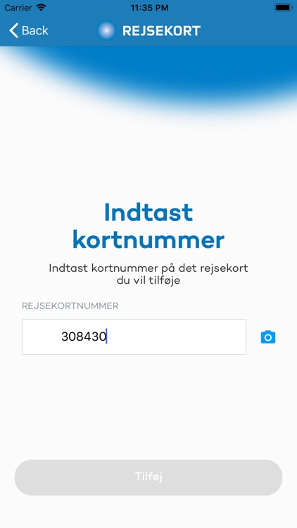 Rejsekort status