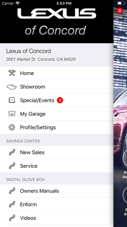 Lexus of Concord DealerApp