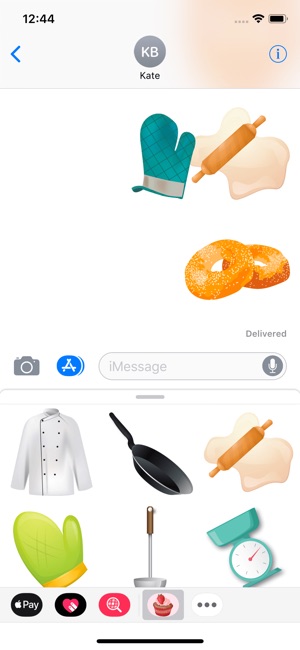 Bakery Chef Classic Stickers(圖3)-速報App