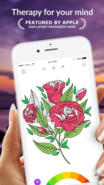 Colorgram: Adult coloring book screenshot-0