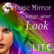 Magic Mirror Change your look, allows you to experiment with many new and fascinating hairstyles and lots of different color variations