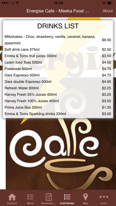 Energise Cafe - Meeka Food Van screenshot 3