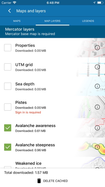 Norgeskart outdoors screenshot-7