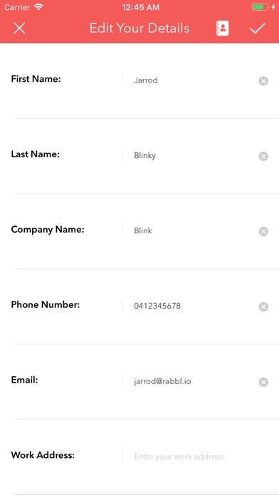 Blinq: Digital Business Card screenshot 2