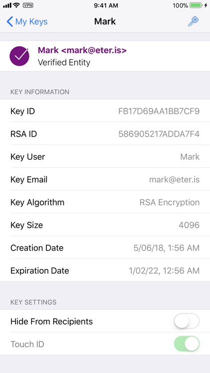 ETER 4 - PGP made easy screenshot-4