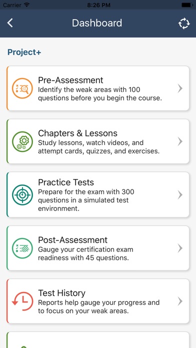 uCertify Learn screenshot 3