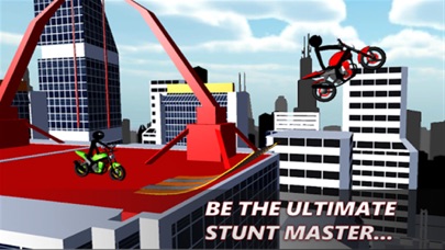 Stickman Motorcycle 3D screenshot 2