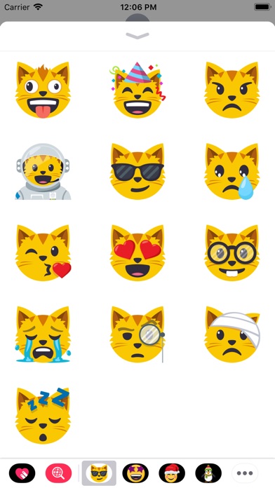 Cat Themed Emoji: by EmojiOne screenshot 3