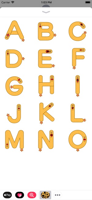 Fried Shrimp Alphabet design(圖2)-速報App