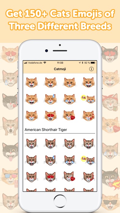 CatMoji - Cat Emoji Stickers screenshot 2