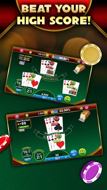 Blackjack 21 - Platinum Player screenshot-4