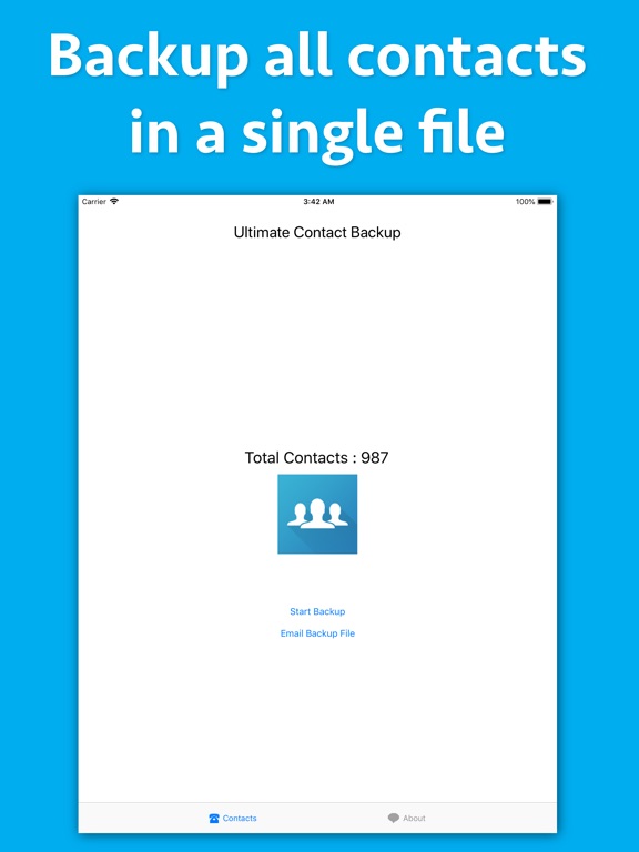 【图】Ultimate Contact Backup(截图3)