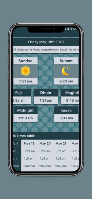 Shia Prayer Times