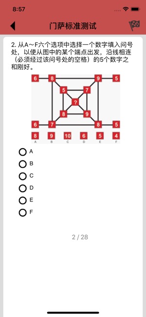 IQ标准测试